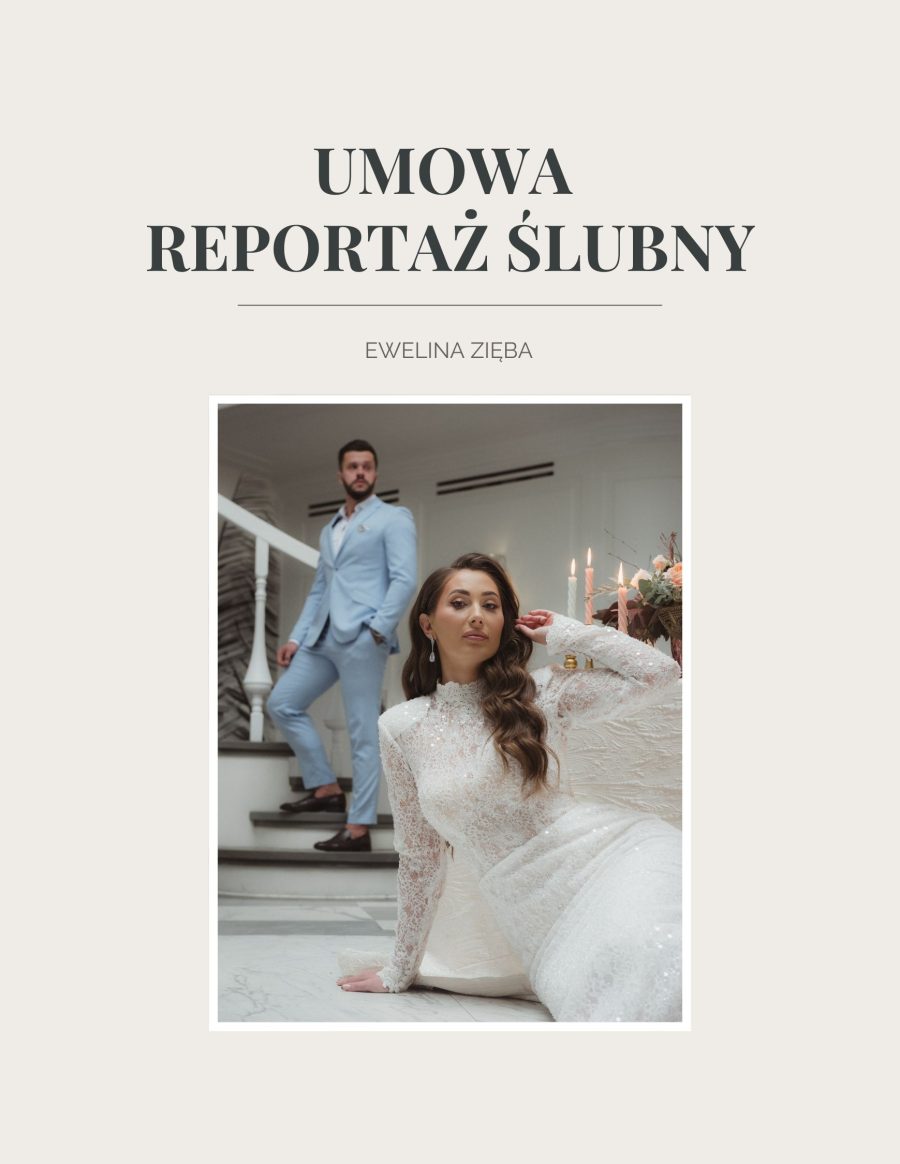 Umowa reportaż ślubny dla fotografa