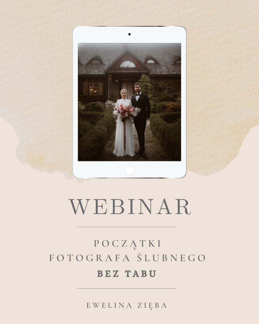 Początki fotografa ślubnego BEZ TABU